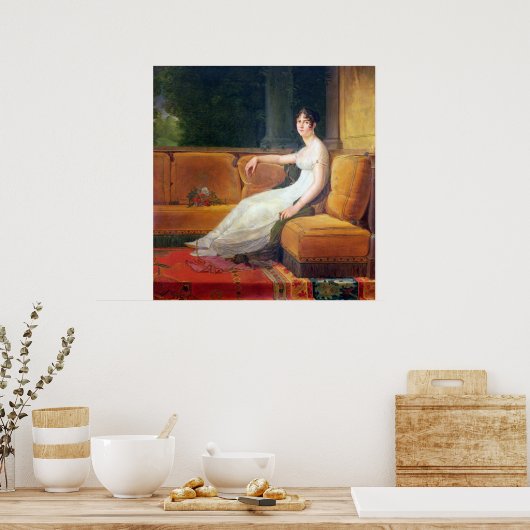 Empress Josephine at Malmaison, c.1801 Poster (Keuken)