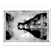 Empress Menen Jah Rastafari Wood Art Stamp Rubberstempel (Afrduk)