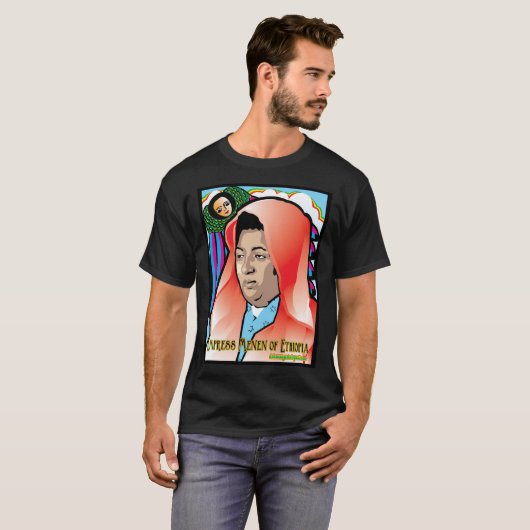 Empress Menen Jah Sunny Arts Design Tshirt (Voorkant volledig)