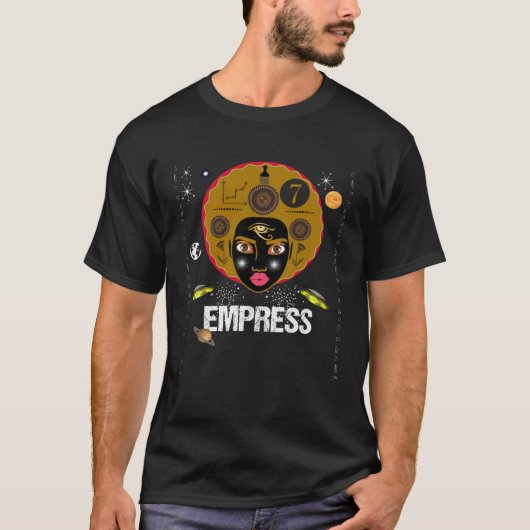 Empress Moorish Women Cosmic Moabitess Matriach T-shirt (Voorkant)