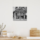 Empress Movie Theater, 1939.  foto Poster (Keuken)