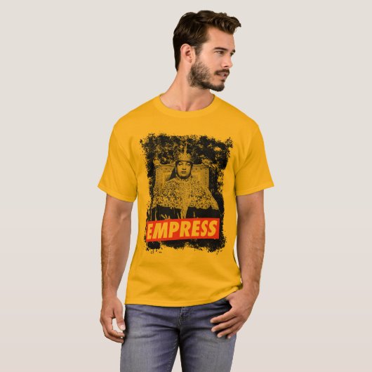 Empress of Ethiopia Mother of the Ethiopia Nation T-shirt (Voorkant volledig)