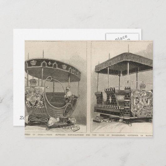 Empress of India Briefkaart (Voorkant / Achterkant)