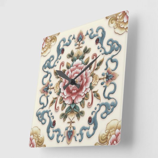 Empress Radiance Vierkante Klok (Hoek)