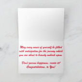 "EMPRESS Riverboat" Congratulatory Card Kaart (Binnen)