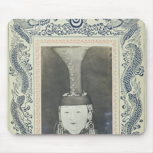 Empress she Tsu of the Yuan Dynasty Muismat (Voorkant)