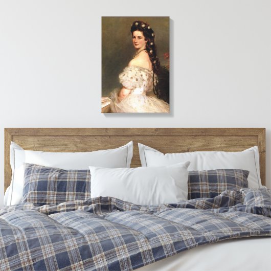 Empress Sisi Canvas Afdruk (Insitu (Slaapkamer))