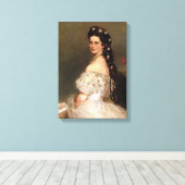 Empress Sisi Canvas Afdruk (Insitu (Houten vloer))