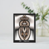 Empress Tarot Card Briefkaart (Staand voorkant)