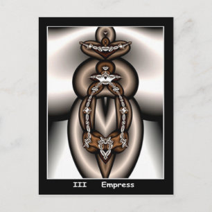 Empress Tarot Card Briefkaart
