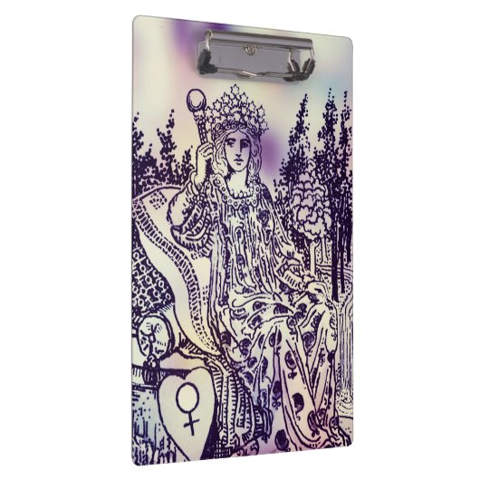 Empress Tarot Card Klembord (Rechts)