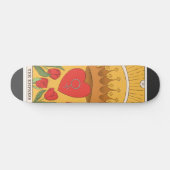 Empress tarot card major arcana feminine persoonlijk skateboard (Horizontaal)
