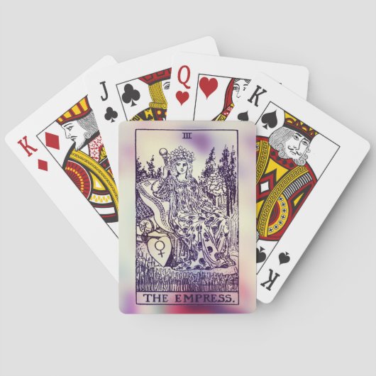 Empress Tarot-speelkaarten Pokerkaarten (Achterkant)