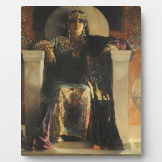 Empress Theodora - Benjamin Constant - 1886 Fotoplaat (Voorkant)