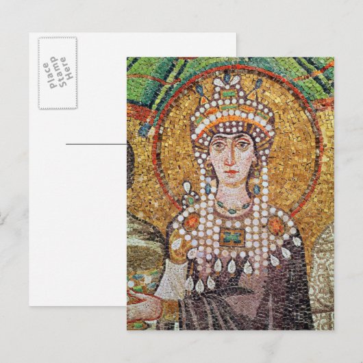 Empress Theodora Briefkaart (Voorkant / Achterkant)