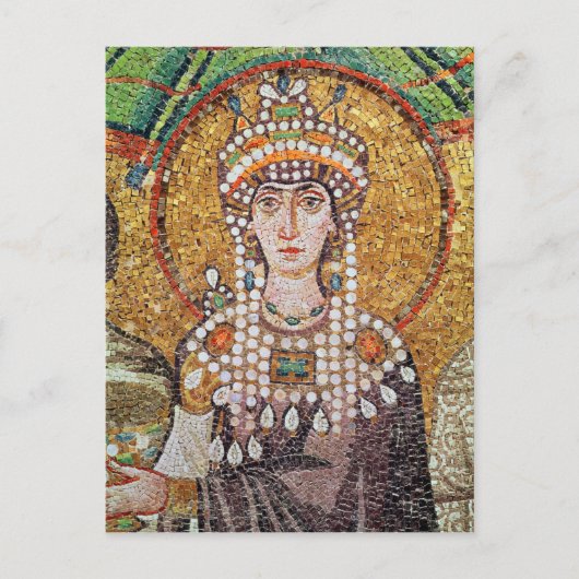 Empress Theodora Briefkaart (Voorkant)