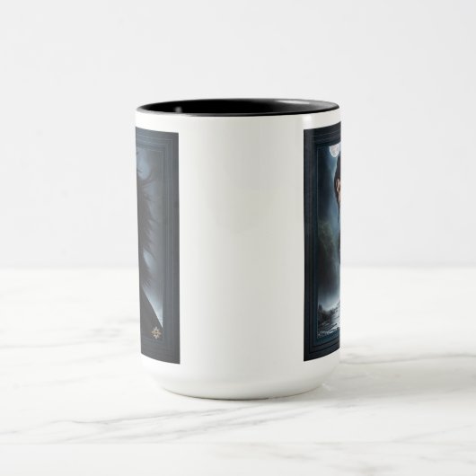 Empress Vampire Hunter AI Concept Art van Xzendor7 Mok (Midden)