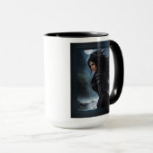 Empress Vampire Hunter AI Concept Art van Xzendor7 Mok (Voorkant rechts)