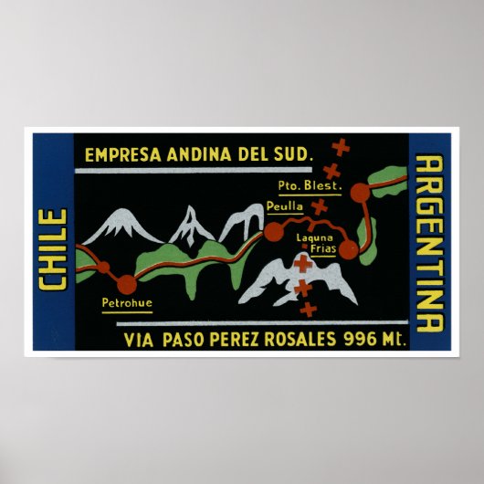 Empressa Andina Del Sud Poster (Voorkant)