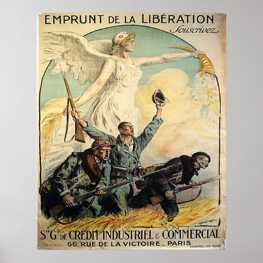 Emprunt de la Liberation Poster (Voorkant)