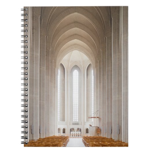 EMPTY CATHEDRAL INTERIOR NOTITIEBOEK (Voorkant)