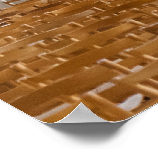EMPTY CATHEDRAL INTERIOR POSTER (Hoek)