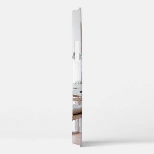 EMPTY DESK NEAR CURTATIE Case-Mate iPhone CASE (Achterkant / Rechts)