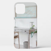 EMPTY DESK NEAR CURTATIE Case-Mate iPhone CASE (Achterkant)