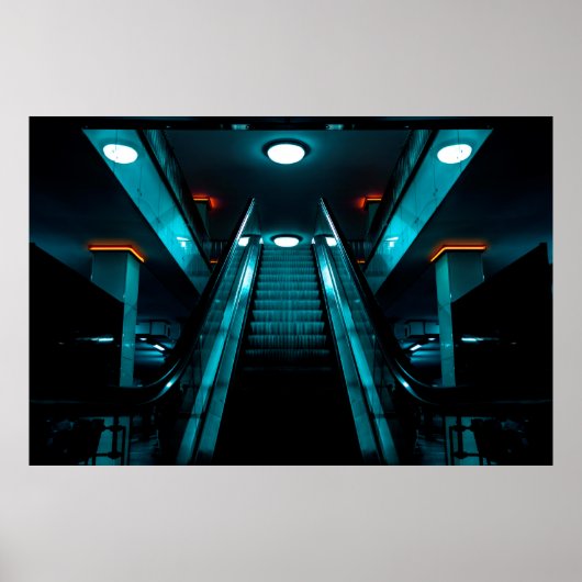 EMPTY ESCALATOR POSTER (Voorkant)