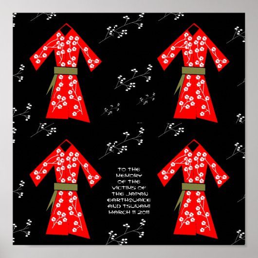 EMPTY KIMONOS POSTER (Voorkant)