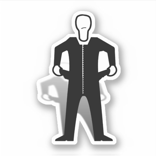 Empty Pockets Sticker (Voorkant)