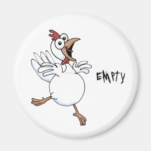 EMPTY-vaatwasmachine (goede kip) Magneet