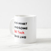 emr - technologie , geweldige koffiemok (Voorkant links)