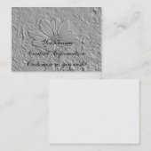 Emreliëf de Kaart van de Kosmos van de Kloer Visitekaartje (Voorkant / Achterkant)