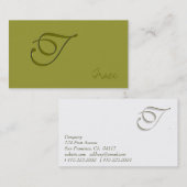 Emreliëf ii visitekaartje (Voorkant / Achterkant)