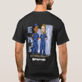 EMS Ambo Crew-T-shirt T-shirt (Achterkant)