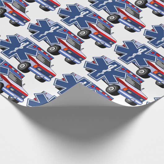 EMS Ambulance Cadeaupapier (Hoek)