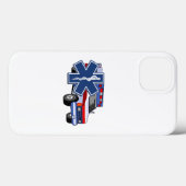 EMS Ambulance Case-Mate iPhone Case (Achterkant (horizontaal))