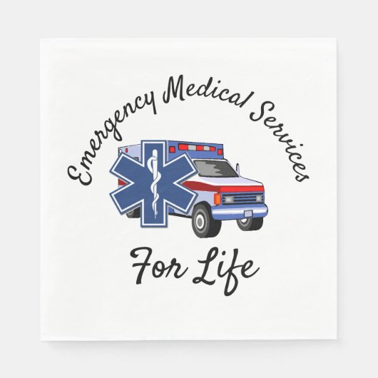 EMS Ambulance For Life   Servet (Voorkant)