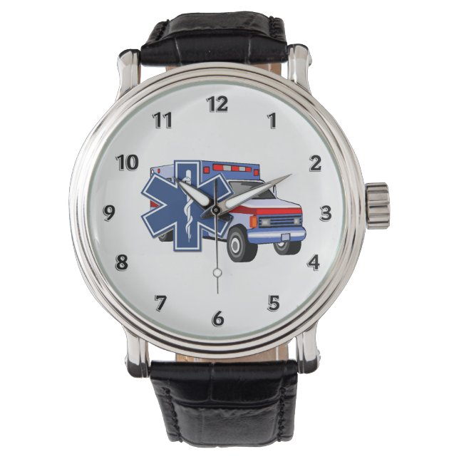EMS Ambulance Horloge (Voorkant)