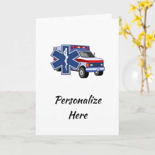 EMS Ambulance Kaart (Gele Bloem)