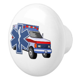 EMS Ambulance Keramische Knop