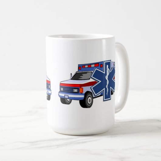 EMS Ambulance Koffiemok (Voorkant rechts)