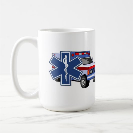 EMS Ambulance Koffiemok (Links)