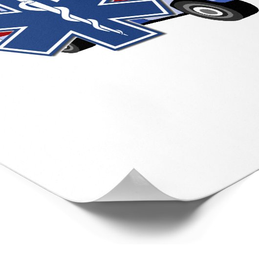 EMS Ambulance Poster (Hoek)