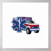 EMS Ambulance Poster (Voorkant)