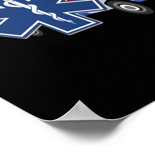 EMS Ambulance Poster (Hoek)