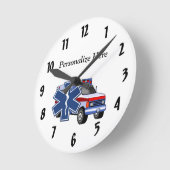 EMS Ambulance Ronde Klok (Hoek)