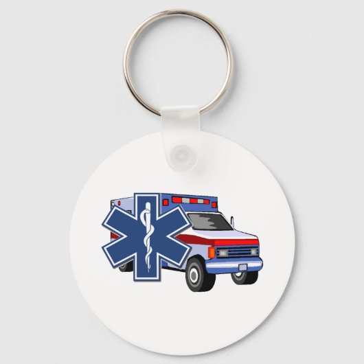 EMS Ambulance Sleutelhanger (Voorkant)