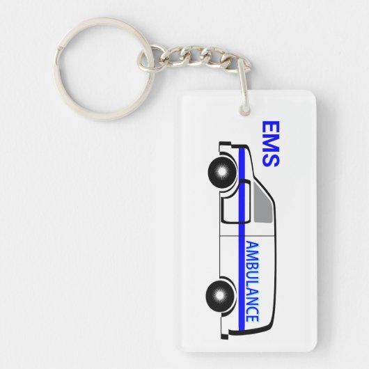 EMS Ambulance Sleutelhanger (Voorkant)